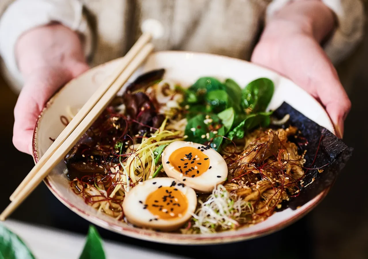 Bol ramen oeufs mollets